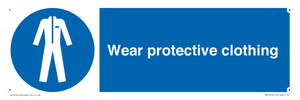 Wear protective clothing